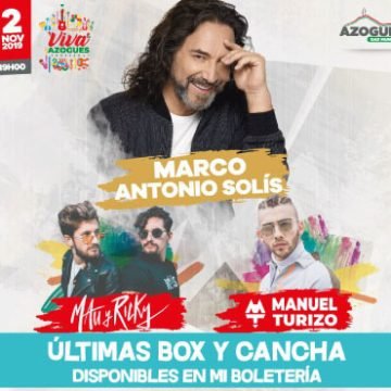 MARCO ANTONIO SOLIS / MAU Y RICKY/ MANUEL TURIZO